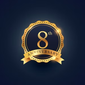 Celebrating 8 Years: Curcumin-Infused Hangover Relief! 1 8th anniversary