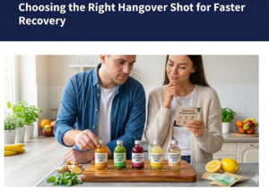 hangover shots for faster recovery